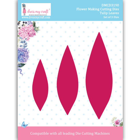 Tulip Leaves - Flower Making Cutting Dies