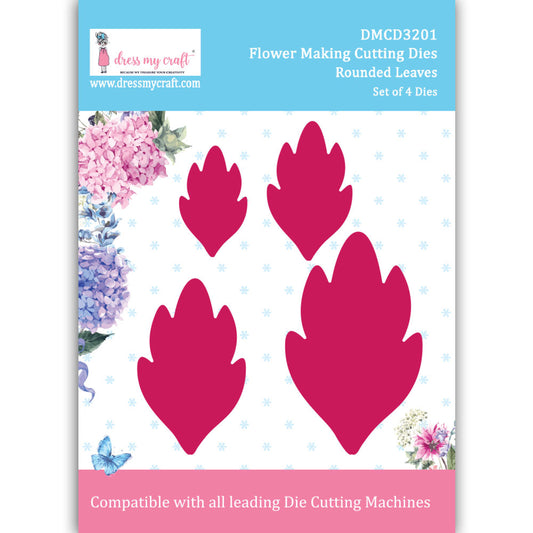 Rounded Leaves - Flower Making Cutting Dies