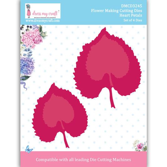 Heart Petals - Flower Making Cutting Dies