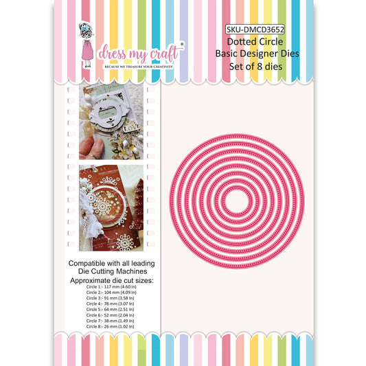 Dotted Circle - Basic Designer Die