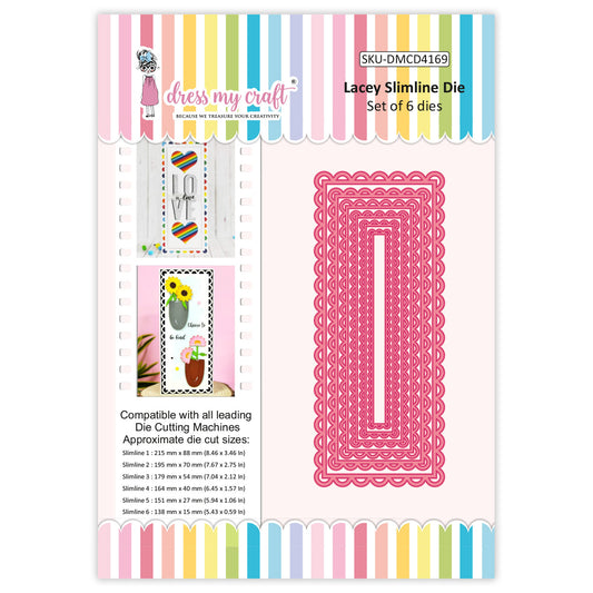 Lacey Slimline Die