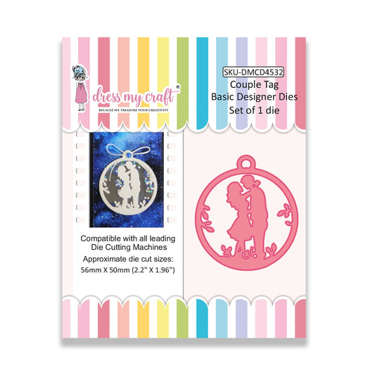 Couple Tag - Basic Designer Dies