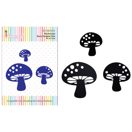 Mushrooms - Basic Designer Dies