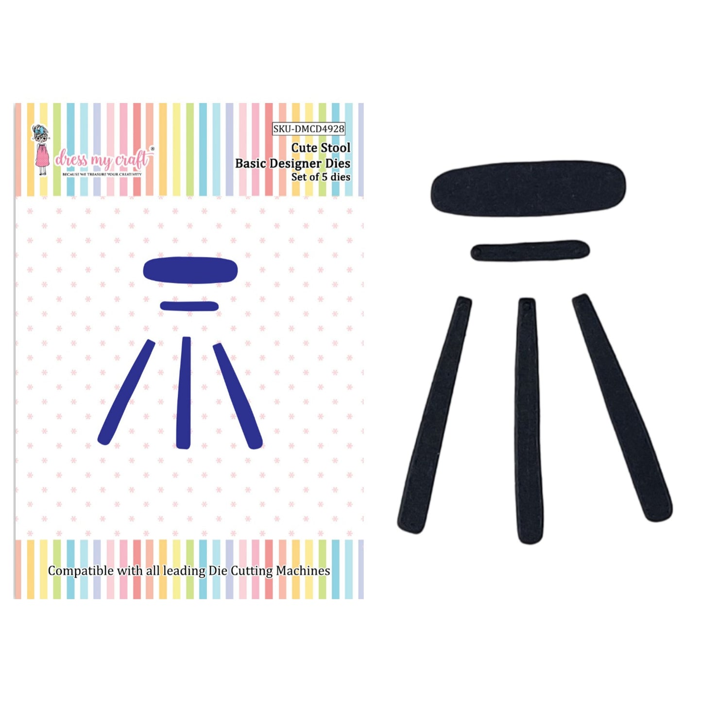 Cute Stool - Basic Designer Dies