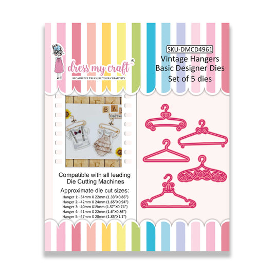 Vintage Hangers - Basic Designer Dies