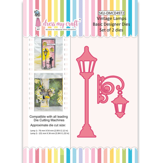 Vintage Lamps - Basic Designer Dies
