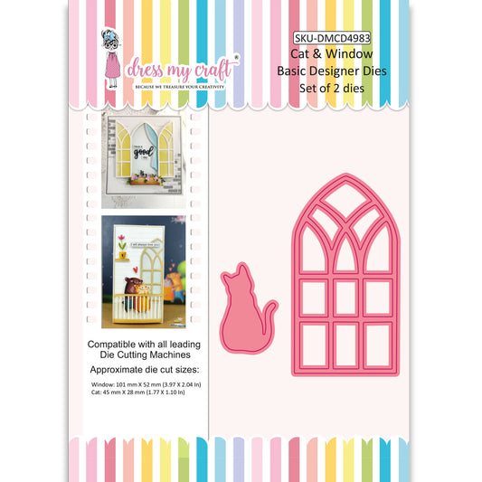 Cat & Window - Basic Designer Dies