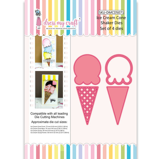 Ice Cream Cone - Shaker Die