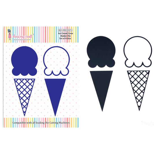 Ice Cream Cone - Shaker Die