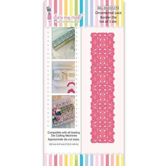 Ornamental Lace - Border Die