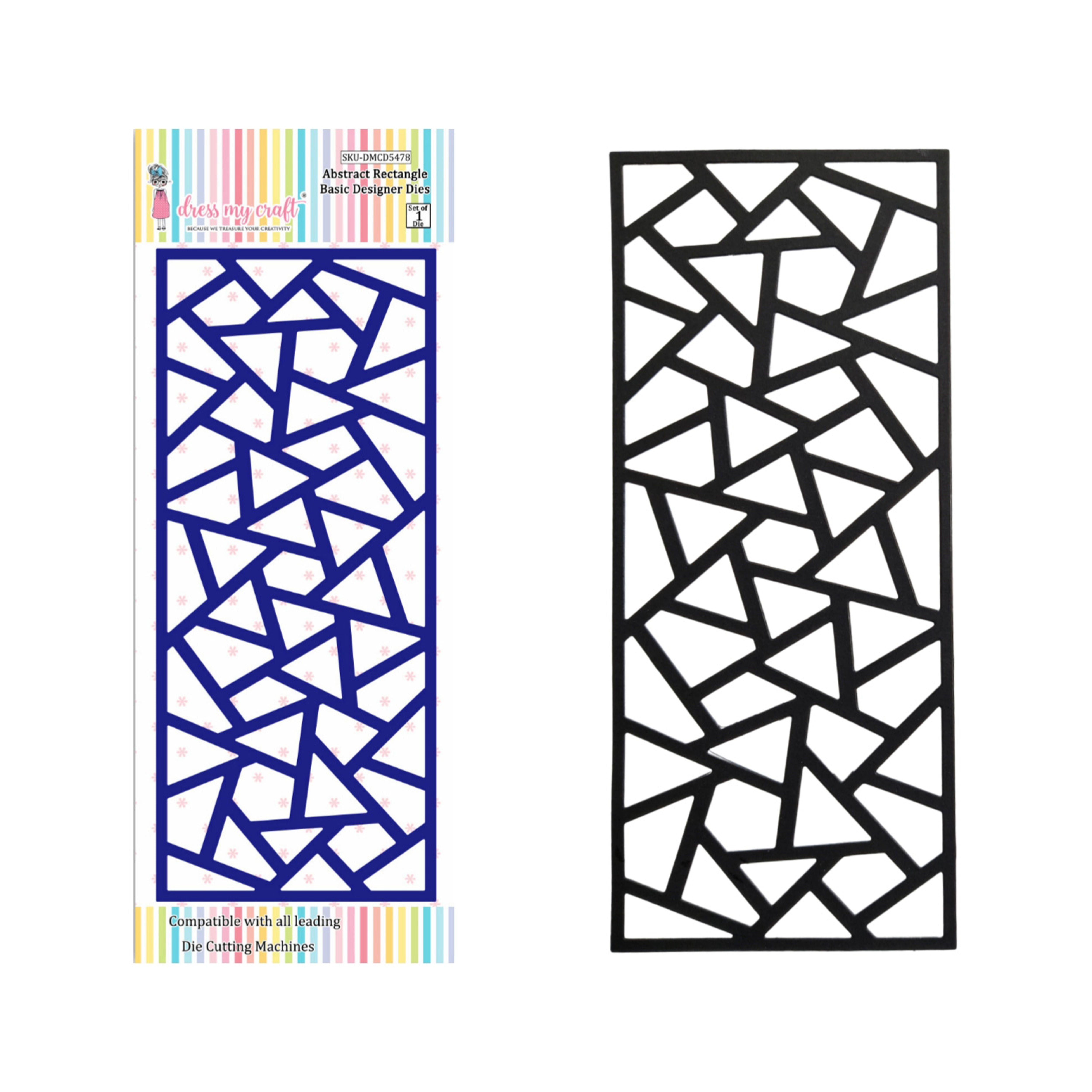 Abstract Rectangle Basic Designer Dies Dress My Craft Abstract Rectangle Basic Designer Dies Dress My Craft