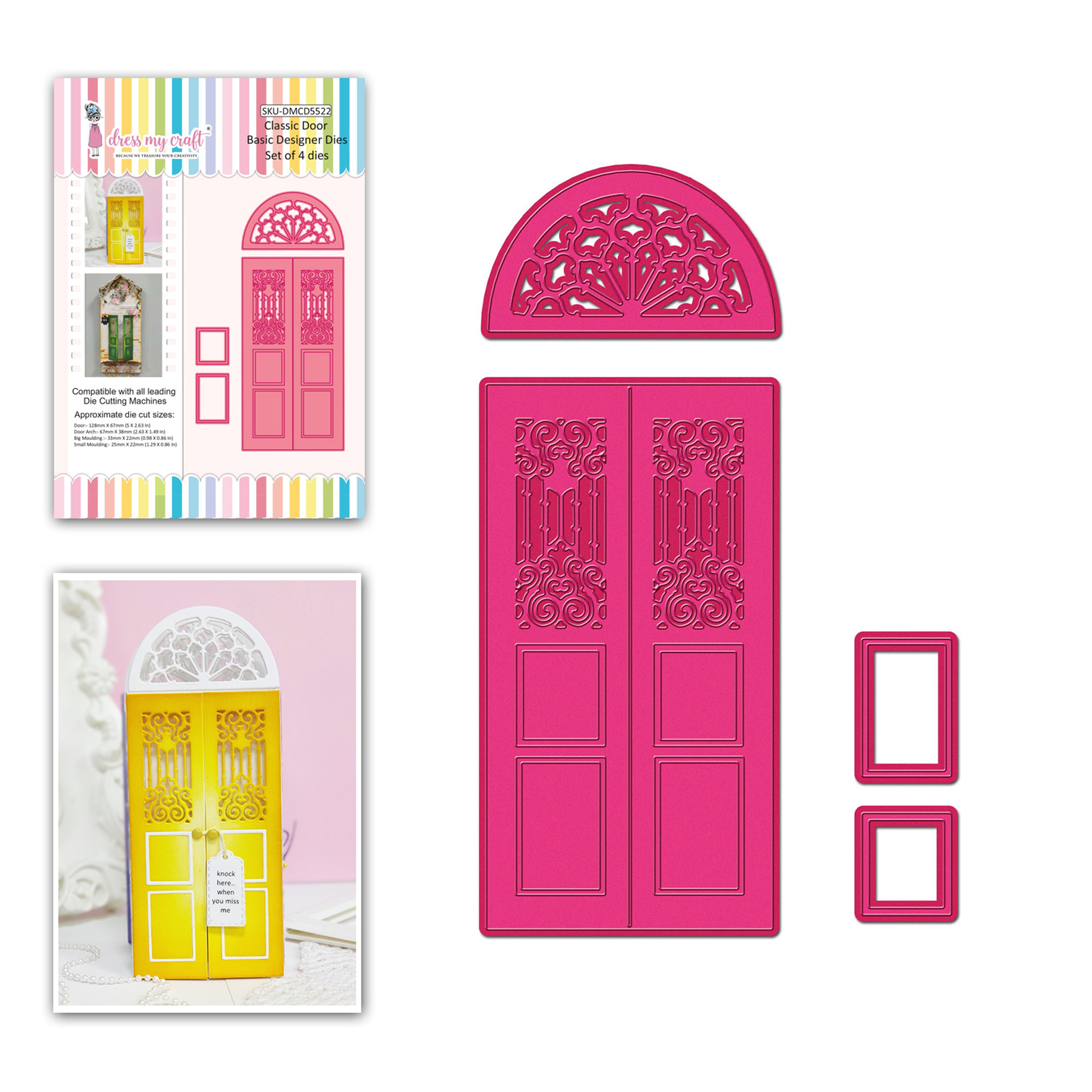 Classic Door Basic Designer Dies Dress My Craft Classic Door Basic Designer Dies Dress My Craft