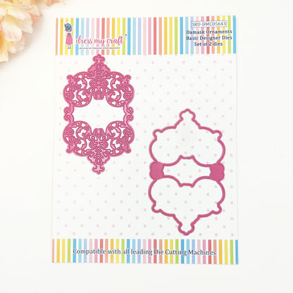 Damask Ornament - Basic Designer Dies