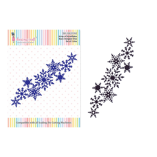 Array Of Snowflakes - Basic Designer Dies