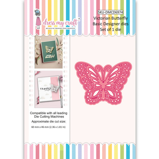 Victorian Butterfly - Basic Designer Dies