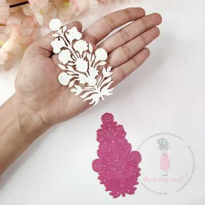 Jaipur Print Flower - Basic Designer Dies