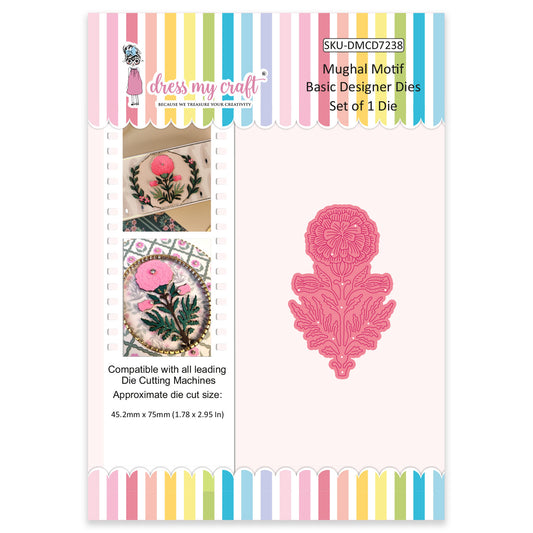 Mughal Motif - Basic Designer Dies