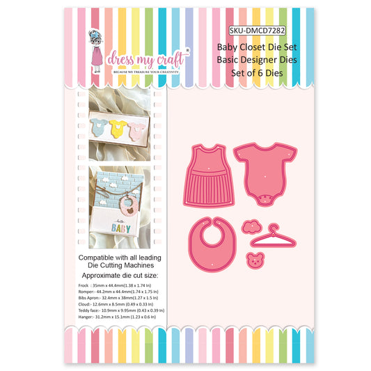 Baby Closet Die Set - Basic Designer Dies