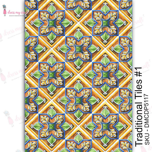 Traditional Tiles #1 - Transfer Me