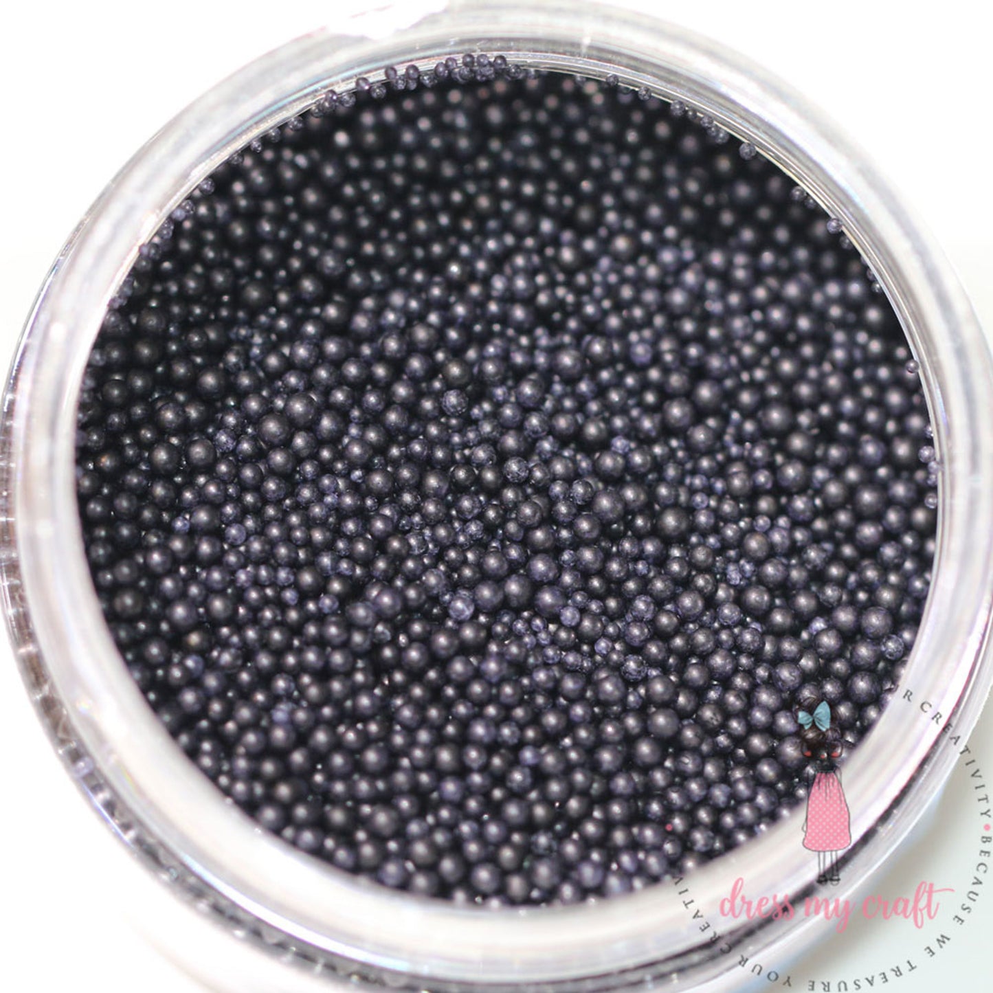 Flower Pearls - Black