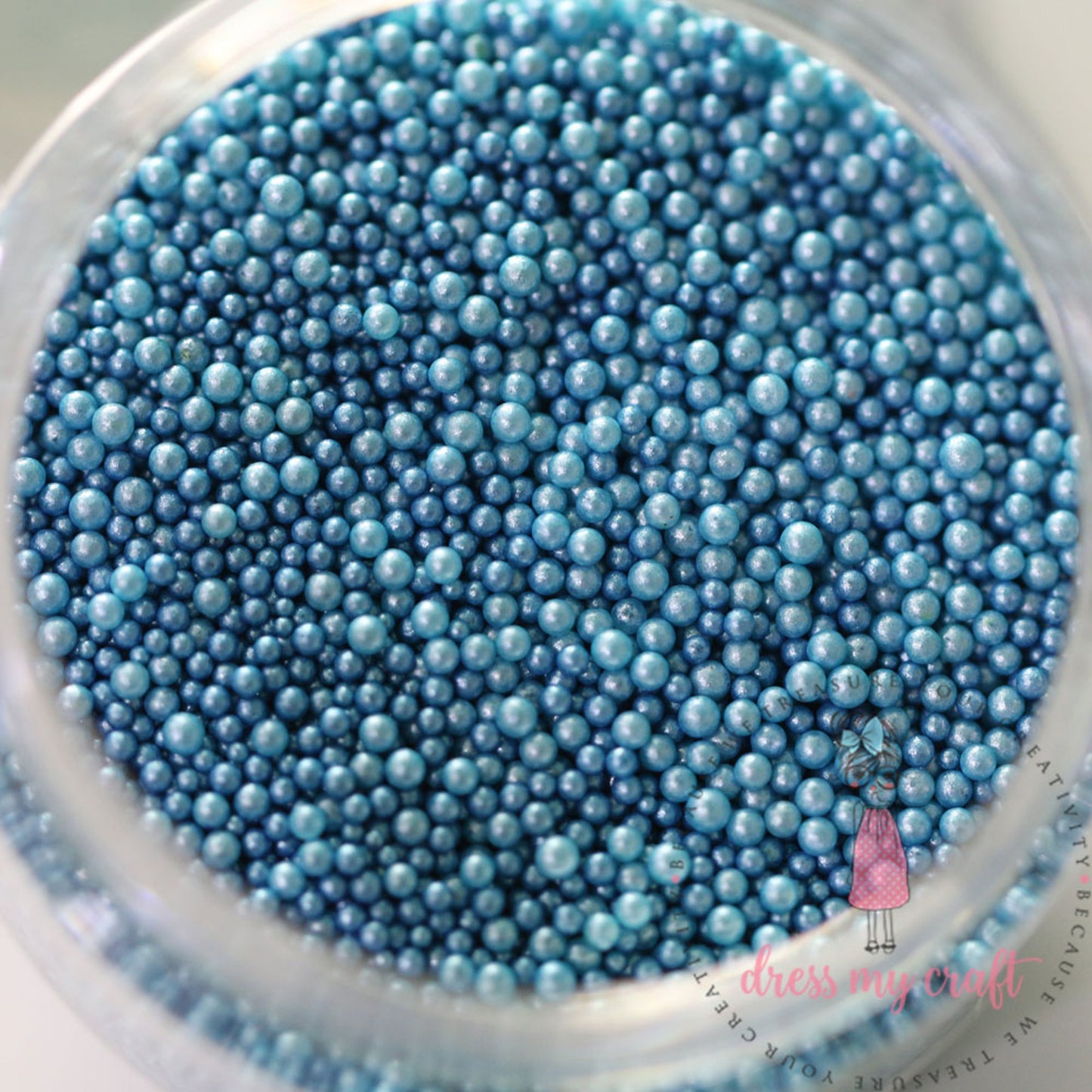 Flower Pearls - Blue