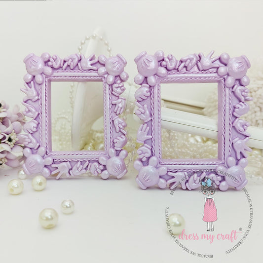 Miniature Micky Frame - Mauve