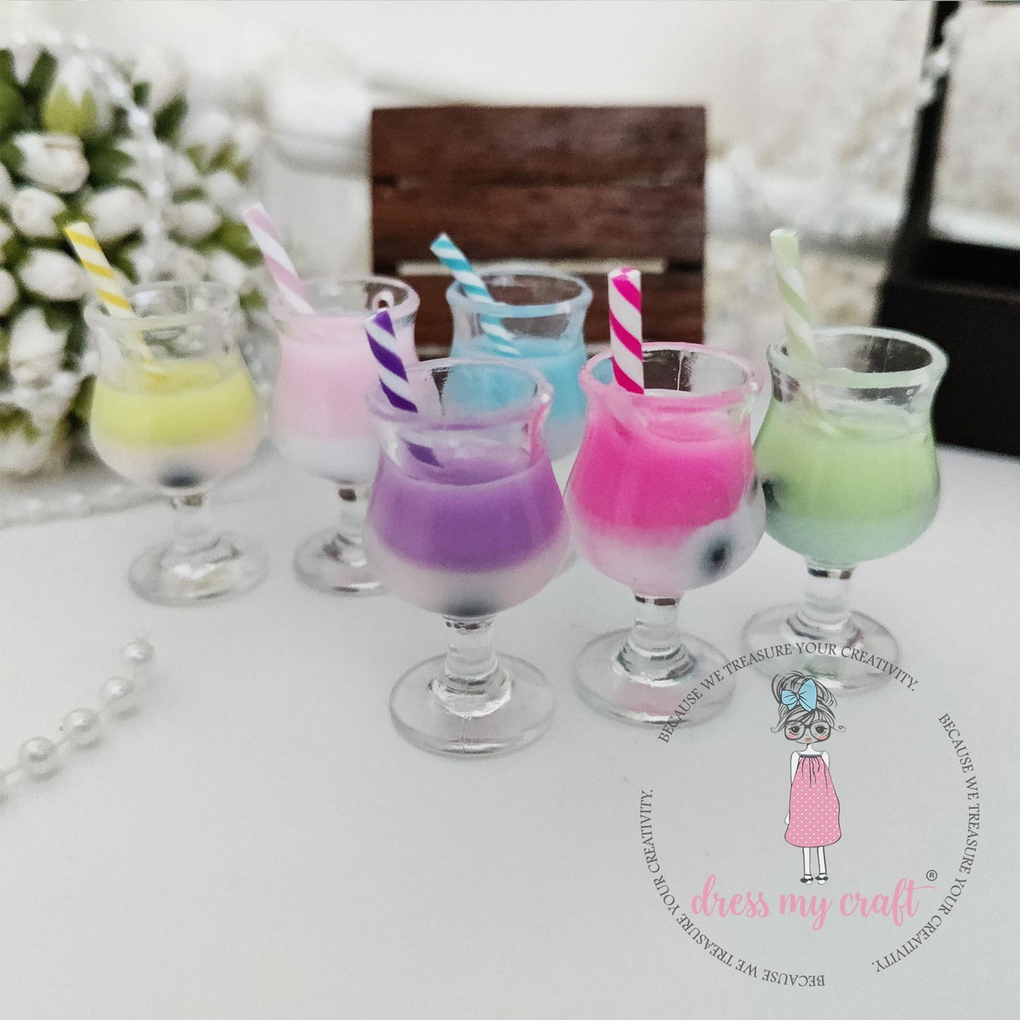 Miniature Mocktail Glasses