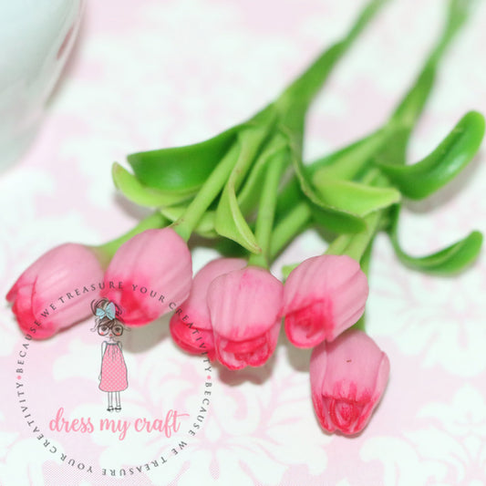 Tulip Bunch - Pink