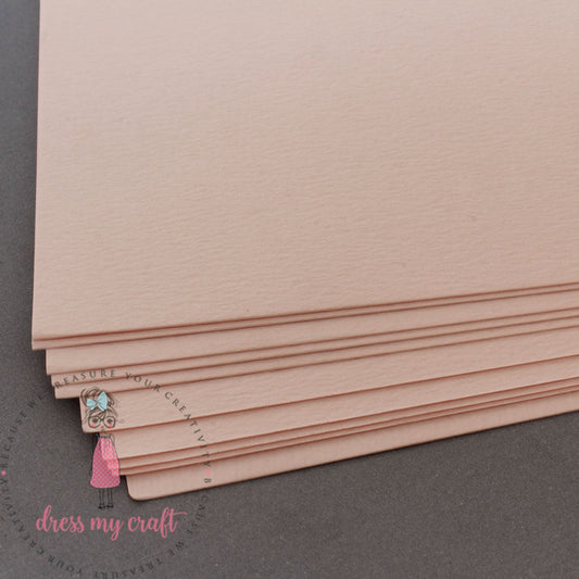 Pastel Pink Textured Cardstock