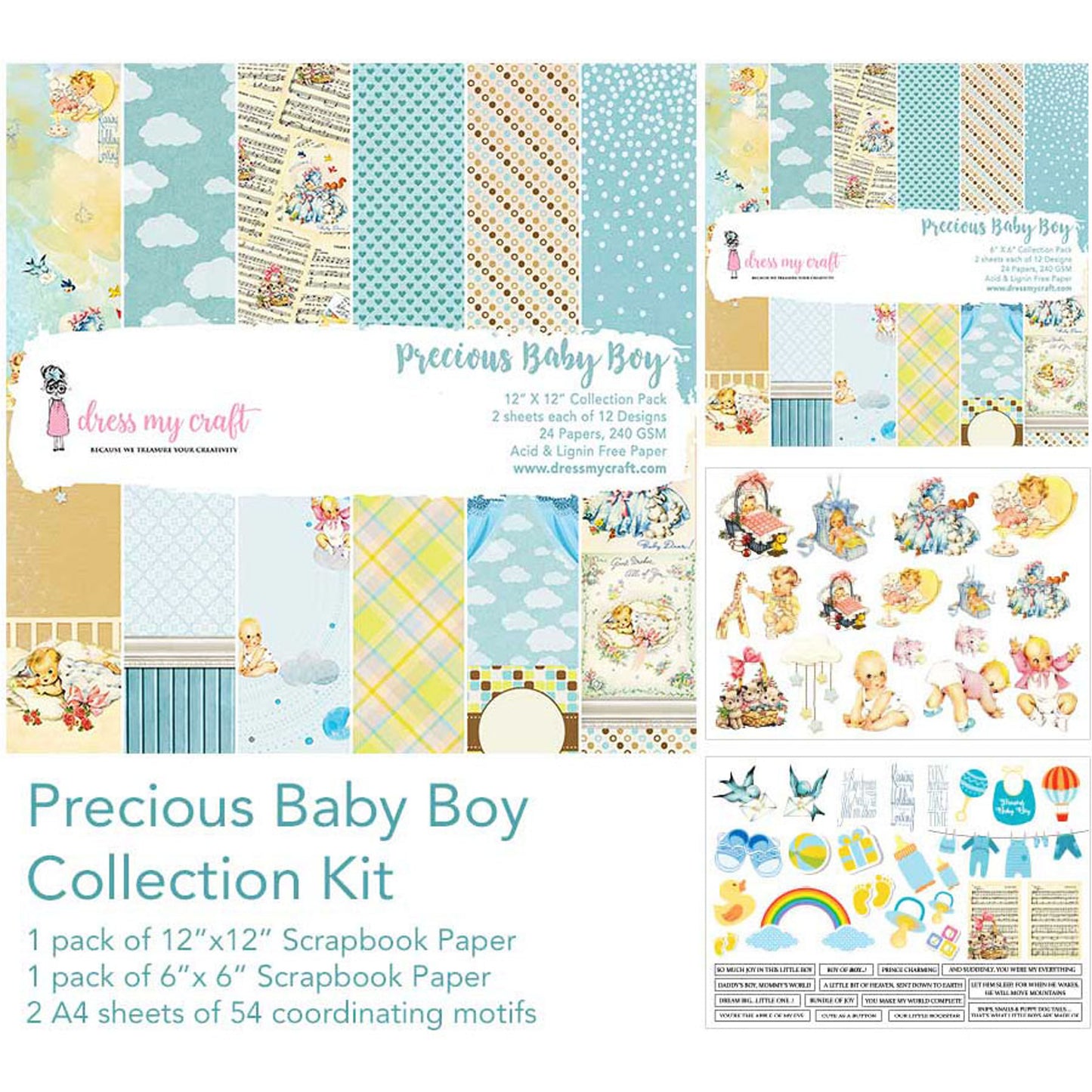 Precious Baby Boy Collection Kit