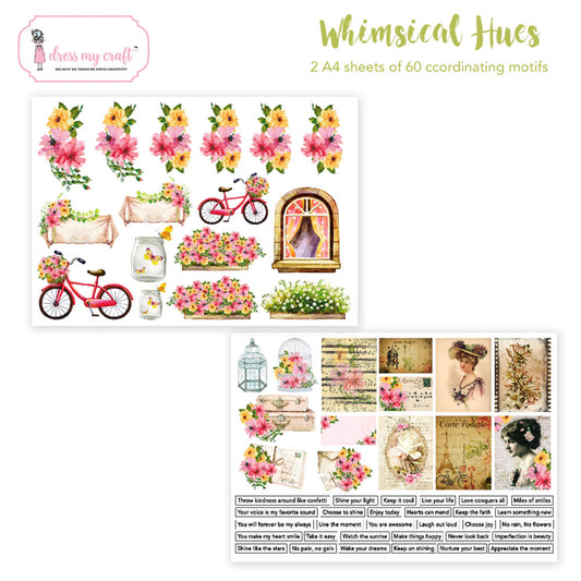 Whimsical Hues Motif Sheet