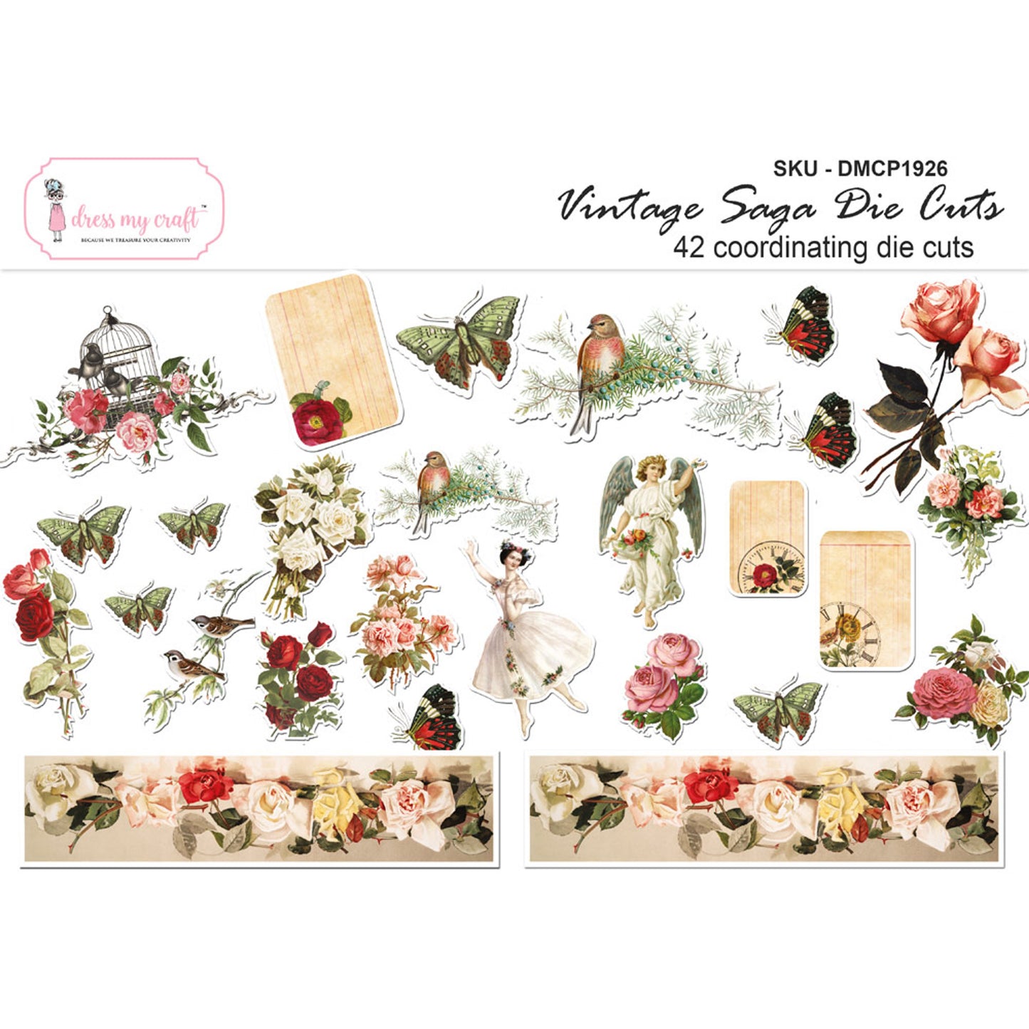 Vintage Saga Die Cuts