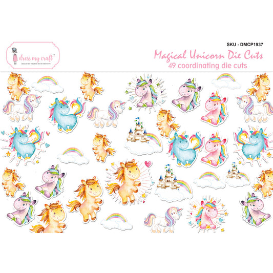 Magical Unicorn Die Cuts