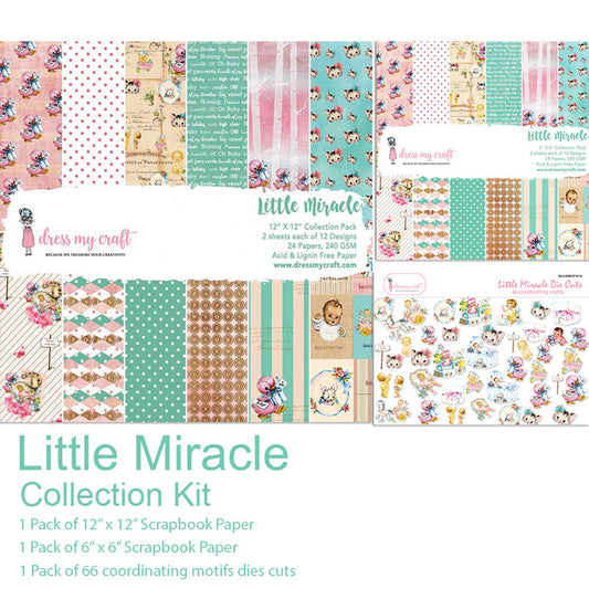 Little Miracle Collection Kit with Die Cuts