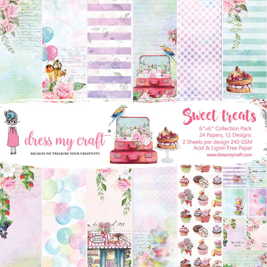 Sweet Treats - 6 X 6 Paper Pad