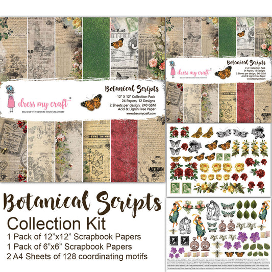 Botanical Scripts Collection Kit