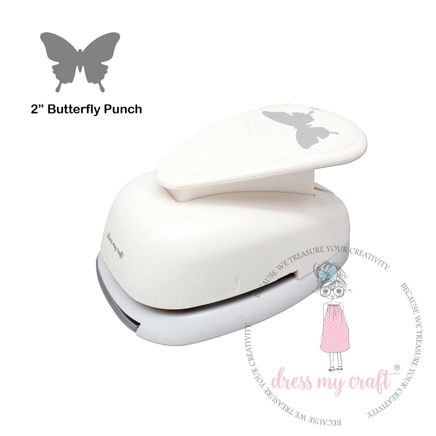 2" Butterfly Punch