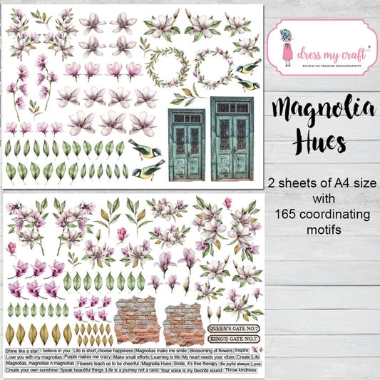 Magnolia Hues - Motif Sheets