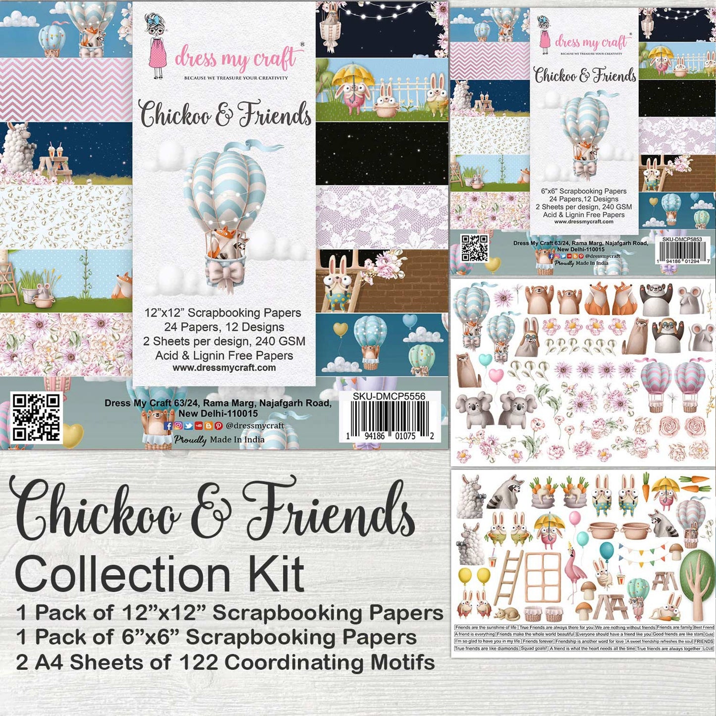 Chickoo & Friends Collection Kit