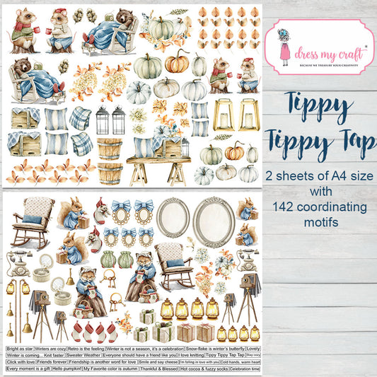 Tippy Tippy Tap Motif Sheets