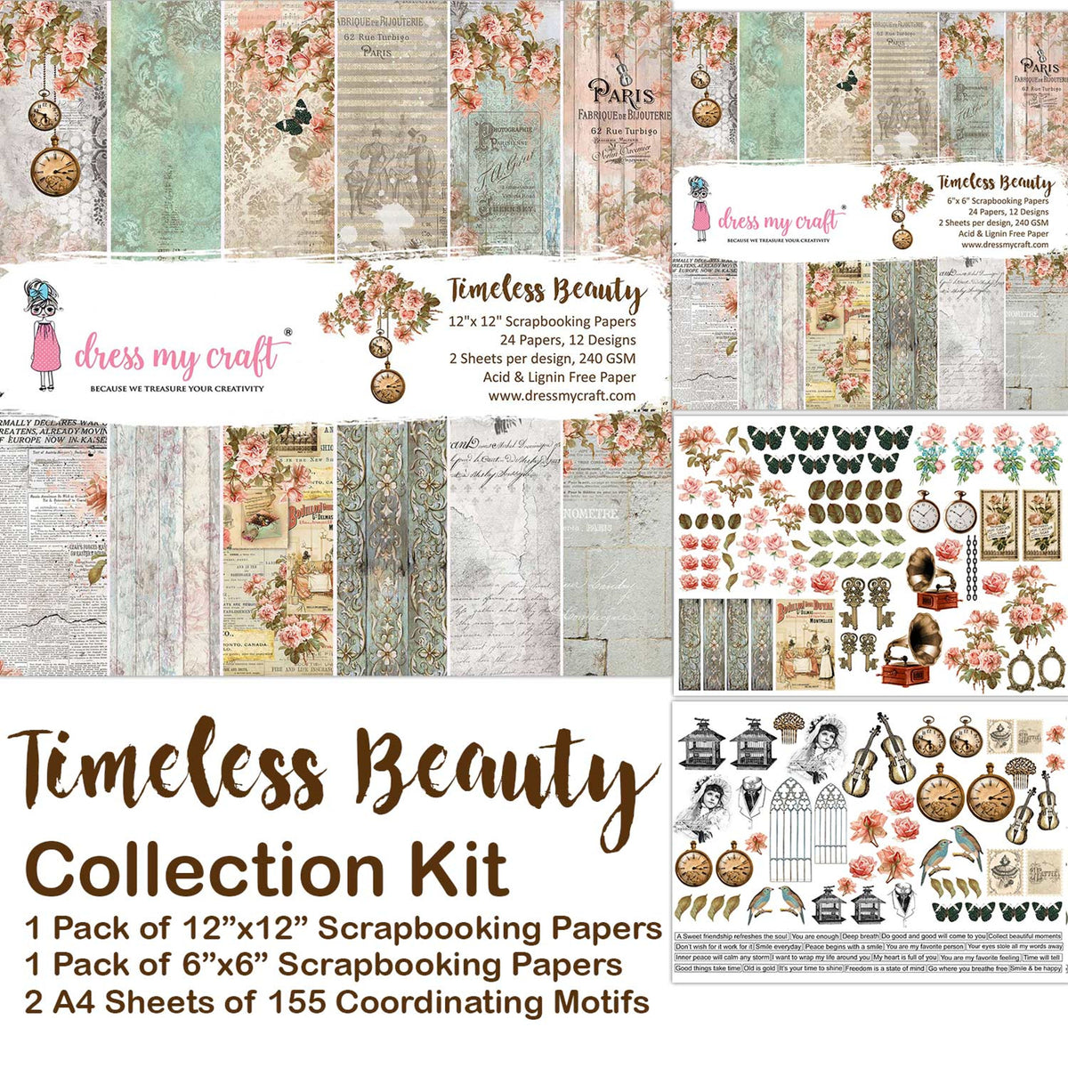Timeless Beauty Collection kit – Dress my craft