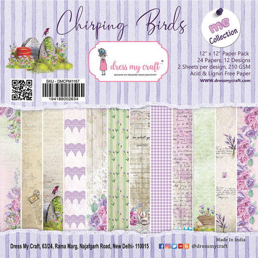 Chirping Birds - 12x12 Paper Pack