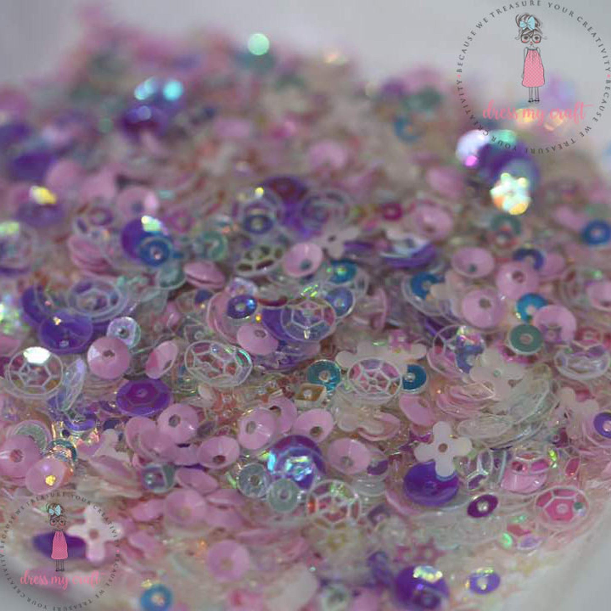 dress my craft sequins Dress My Craft Sequins Sea Breeze The Foiled Fox