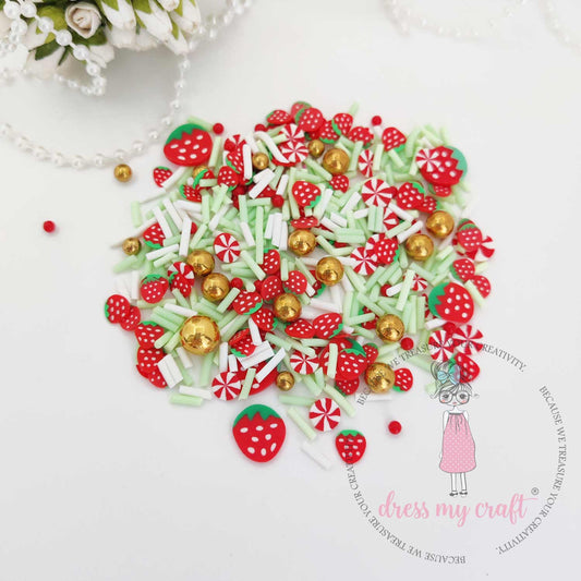 Christmas Bling Shaker Slices