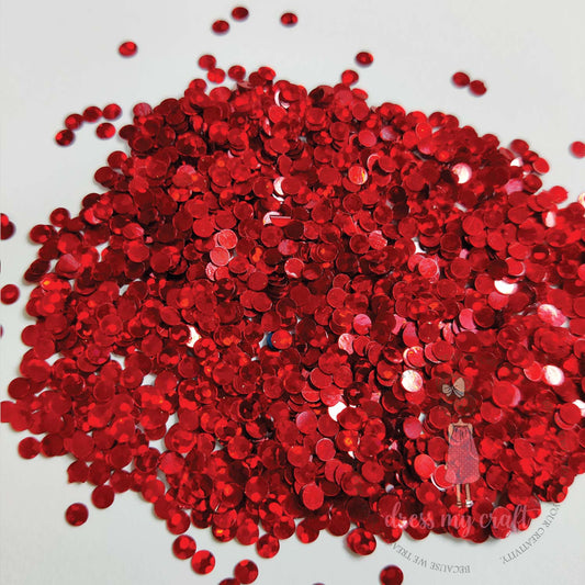 Christmas Confetti Red - 8 gm