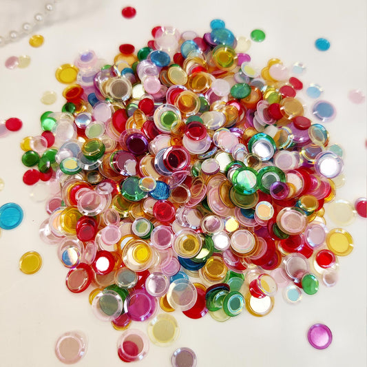 Rainbow Cup Sequins - 8gm