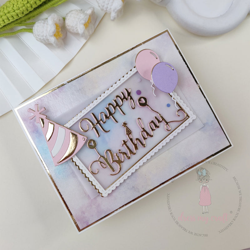 Pastel Party Birthday Card