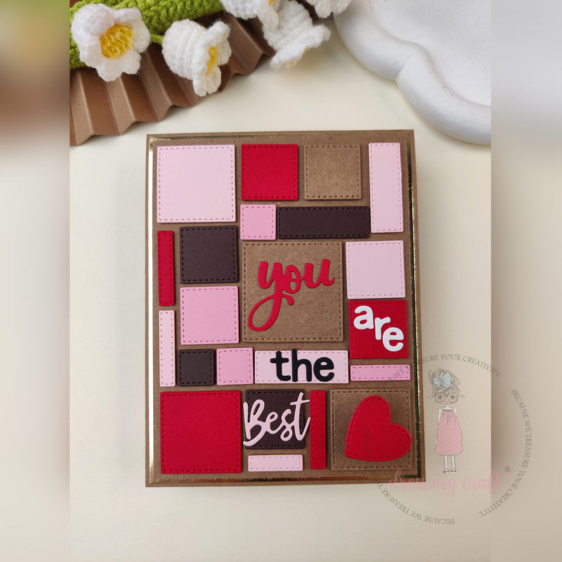 Modern Grid Card for Someone Special