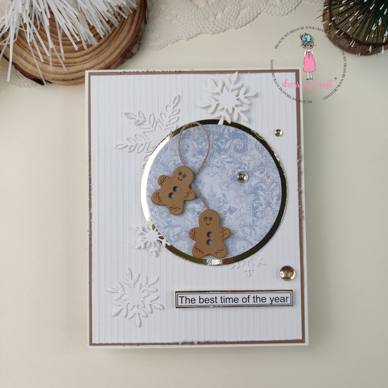 Gingerbread Joy Christmas Card
