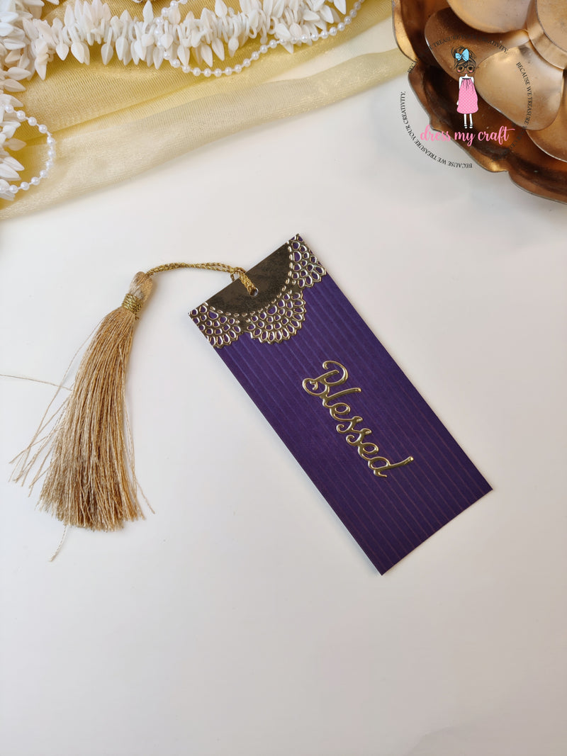 Purple Luxury Bookmark
